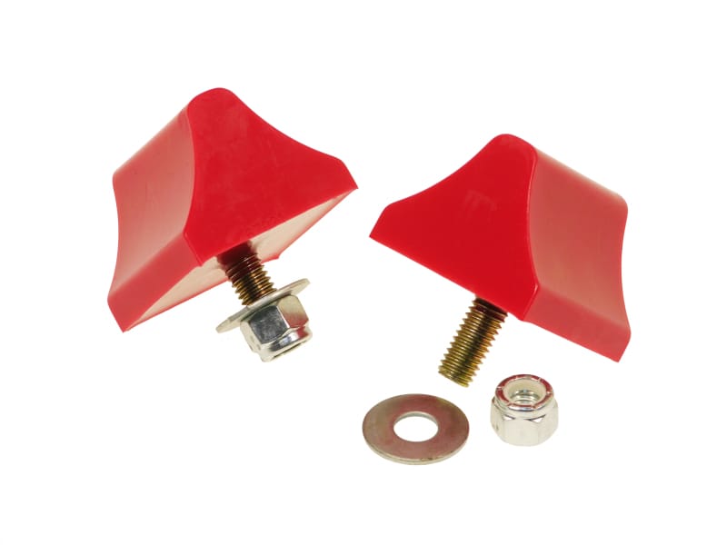 Prothane — Prothane Universal Bump Stop 1-3/8 X 2 X 2-1/4 Wedge - Red
BUMP STOPS