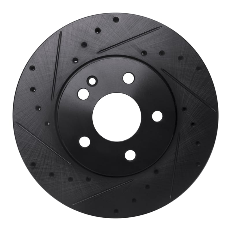 R1 Concepts — R1 16-23 Mercedes-Benz Viano (Mexico) Front Left Drilled & Slotted Black Brake Rotor
R1 Brake Rotor Drill