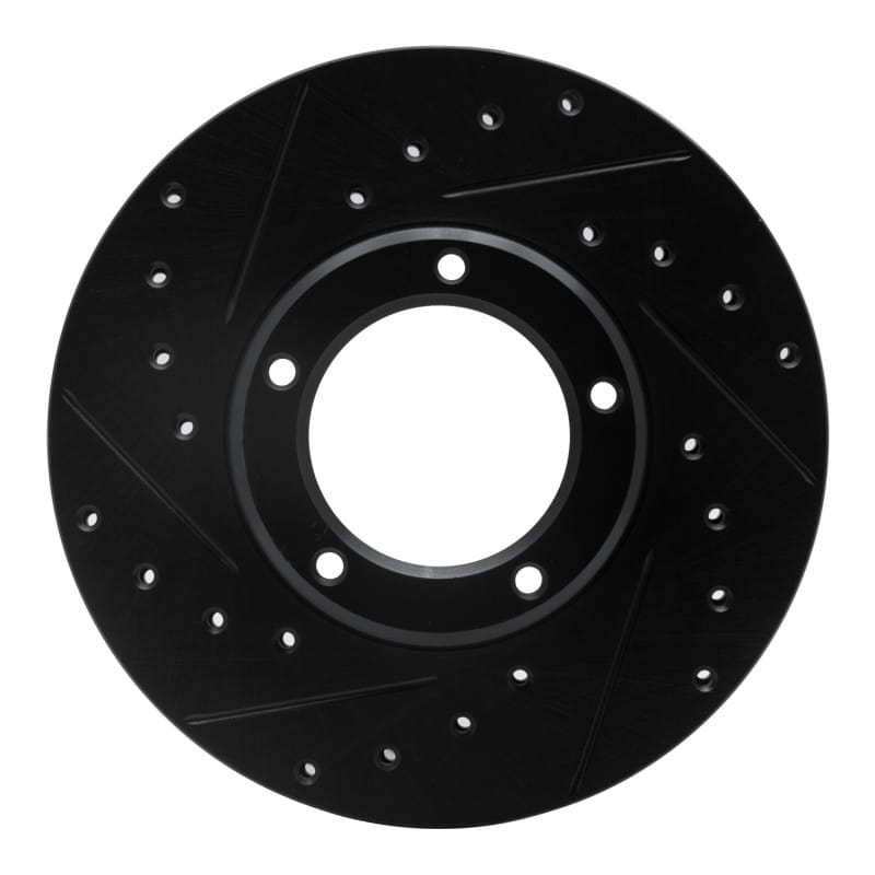 R1 Concepts — R1 85-92 Toyota Pickup Front Left Drilled & Slotted Black Brake Rotor
R1 Brake Rotor Drill
