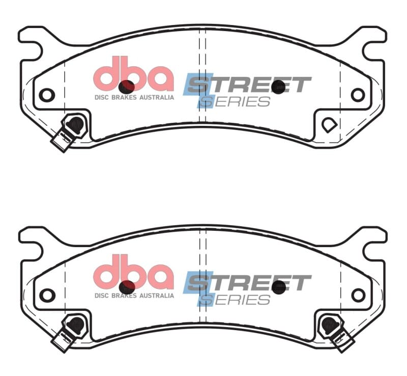 DBA — DBA 99-07 Chevrolet Silverado 1500 Street Series Rear Brake Pads
Brake Pad