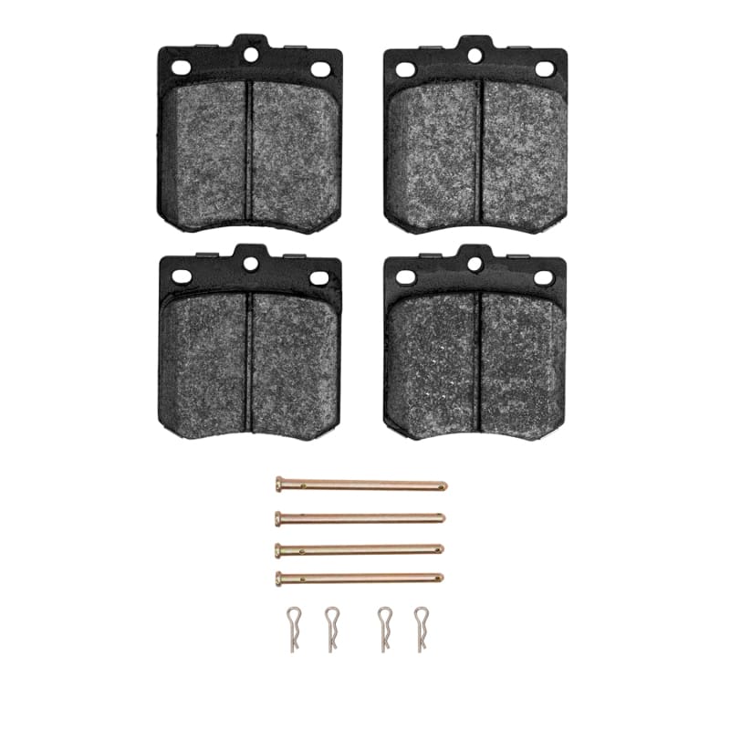 DFC — DFC 69-84 Buick Opel Front 3000 Semi-Metallic Brake Pads and Hardware Kit
DFC Brake Pad Set
