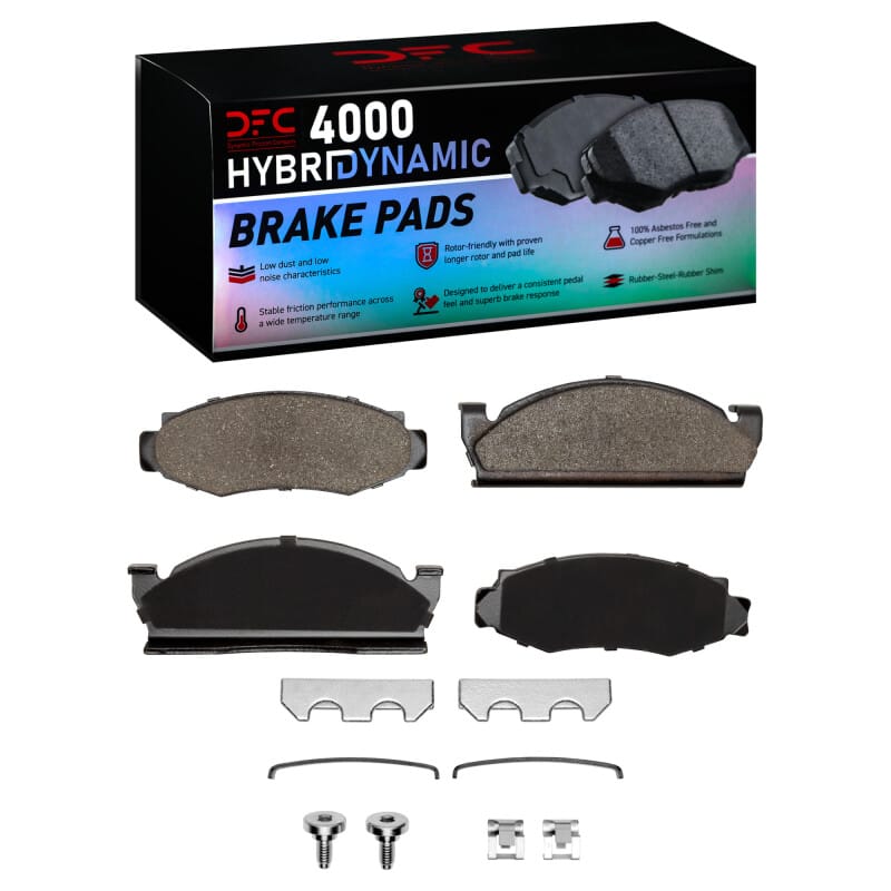 DFC — DFC 74-83 American Motors SPIRIT Front 4000 HybriDynamic Brake Pads and Hardware Kit
DFC Brake Pad Set