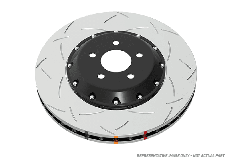 DBA — DBA 02-03 Jaguar Vanden Plas (w/355mm Front Rotor) Front 5000 Series 2-Pc Slotted Rotor w/Black Hat
Brake Rotor