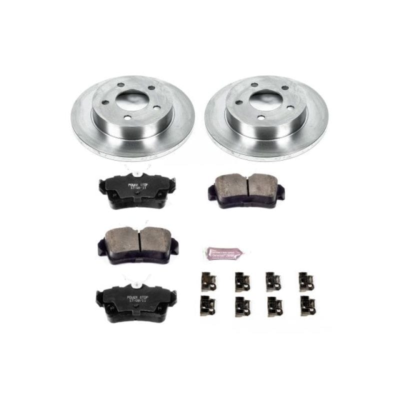 PowerStop — Power Stop 94-04 Ford Mustang Rear Autospecialty Brake Kit