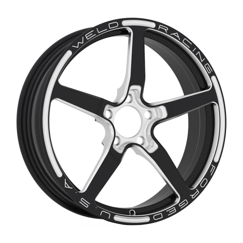 Weld — Weld Alumastar 2.0 18x6 / 5x4.5 BP / 3.2in. BS Black Wheel