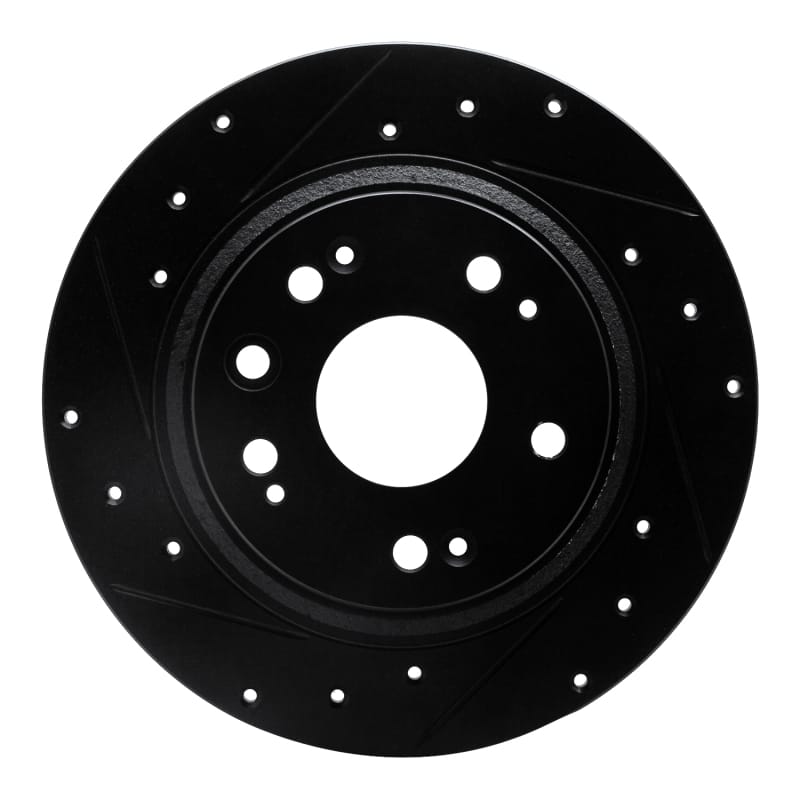 R1 Concepts — R1 02-04 Acura RL Rear Left Drilled & Slotted Black Brake Rotor
R1 Brake Rotor Drill