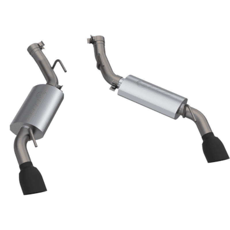 QTP — 2014-2015 Chevrolet Camaro SS 6.2L QTP AR3 Axle Back Black Tips
600114B