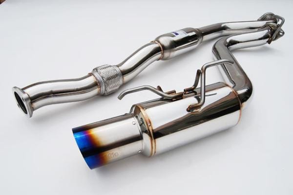 Invidia — Invidia 08+ WRX Hatch 76mm REGULAR Titanium Tip Cat-back Exhaust