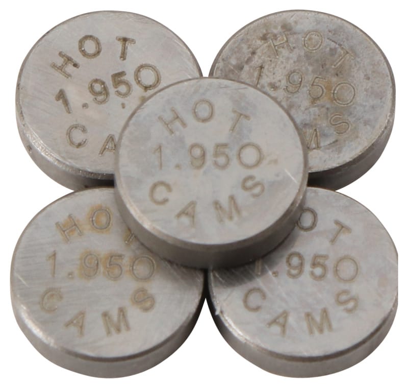 Hot Cams — Hot Cams 07-16 CRF 150 R/2016 CRF 150 RB Big Wheel 1.950mm Shim Kit - 5 Pack