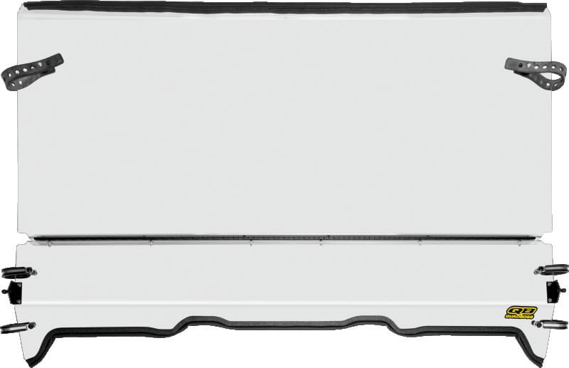 QuadBoss — QuadBoss 11-14 Polaris Ranger 1000 Diesel Folding Windshield