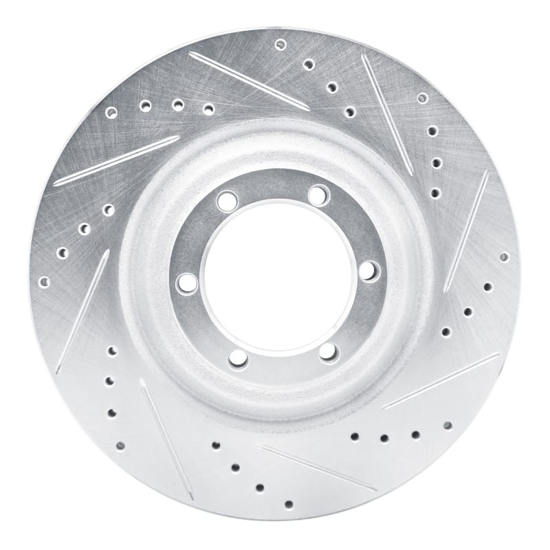 R1 Concepts — R1 12-18 Chevrolet Colorado Front Right Drilled & Slotted Silver Brake Rotor
R1 Brake Rotor Drill