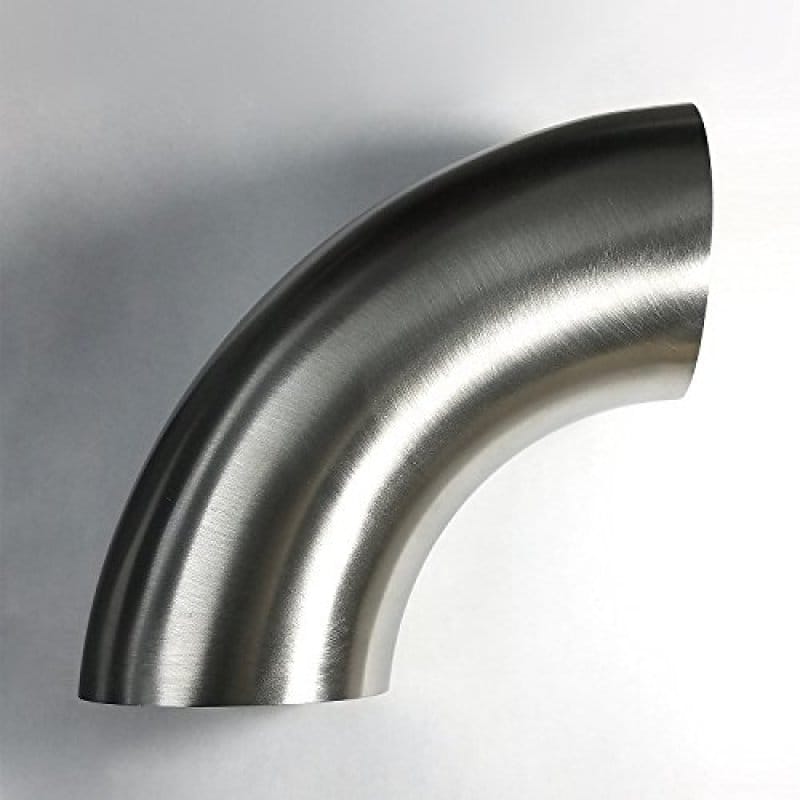 Stainless Bros — Stainless Bros 3in Diameter 1.5D / 4.5in CLR 90 Degree Bend No Leg Mandrel Bend