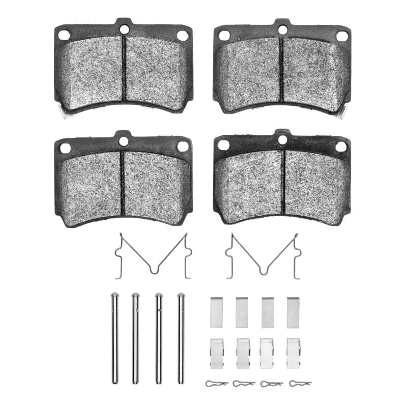 DFC — DFC 90-02 Ford Escort Front 5000 Advanced Semi Metallic Brake Pads and Hardware Kit
DFC Brake Pad Set