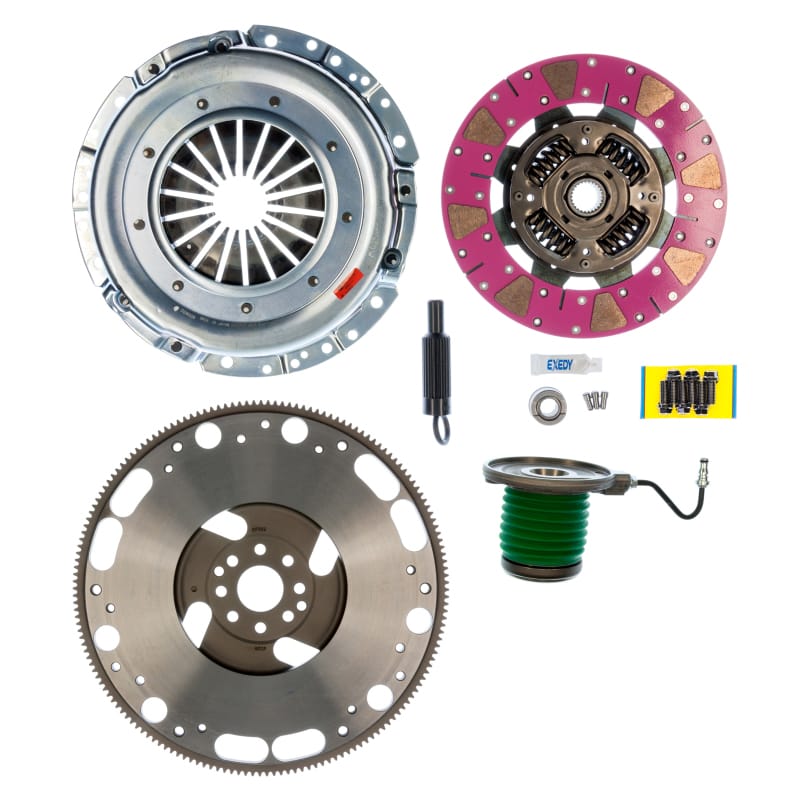 Exedy — Exedy 2005-2016 Ford Mustang V8 Stage 2 Cerametallic Clutch Cushion Button Disc
Stage 2 Clutch Kit
Clutch Kit