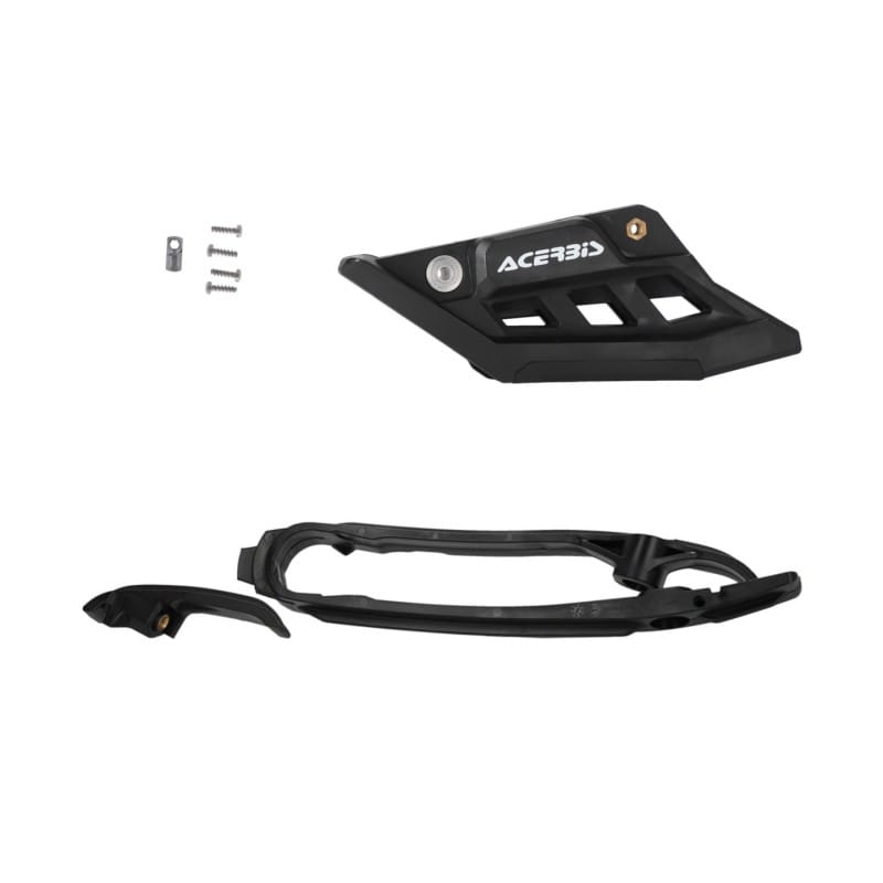 Acerbis — Acerbis 23+ KTM SX/SXF/XC/XCF/EXC-F/XC-W/XCF-W/ Husq/2024 GasGas Chain Guide/Slider Kit - Black
