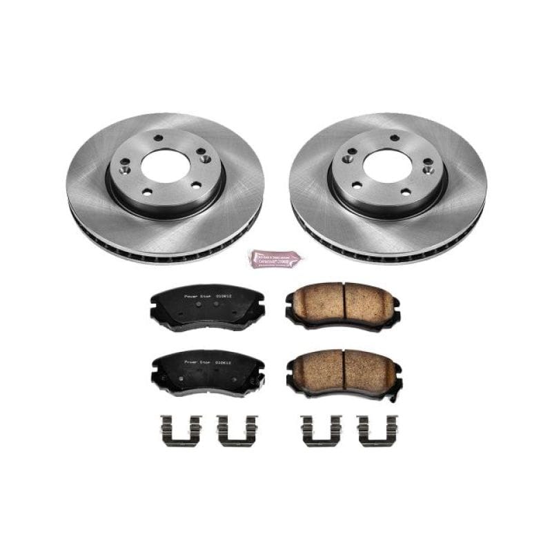 PowerStop — Power Stop 10-11 Kia Soul Front Autospecialty Brake Kit