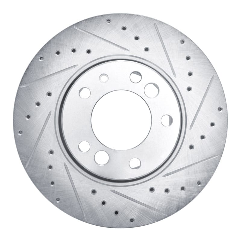 R1 Concepts — R1 1991-1993 BMW M5 Front Right Drilled & Slotted Silver Brake Rotor
R1 Brake Rotor Drill