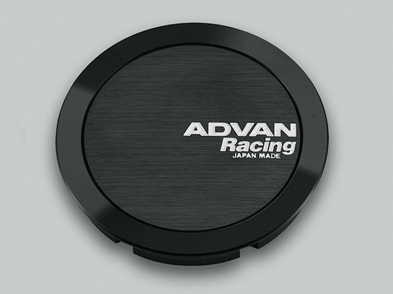 Advan — Advan Full Flat 63mm Center Cap - Black