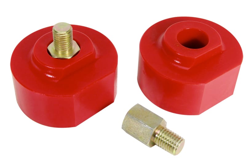 Prothane — Prothane 99-09 Ford F250/350 2wd Front Coil Spring 2in Lift Spacer - Red
COIL SPRING ISOLATOR