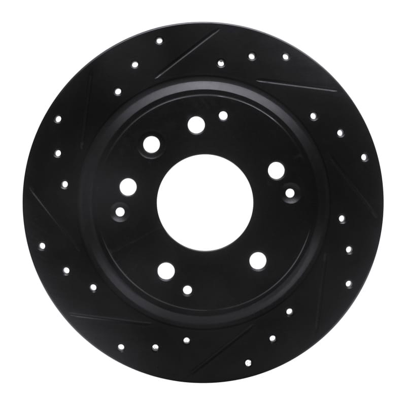 R1 Concepts — R1 91-99 Acura Legend Rear Left Drilled & Slotted Black Brake Rotor
R1 Brake Rotor Drill