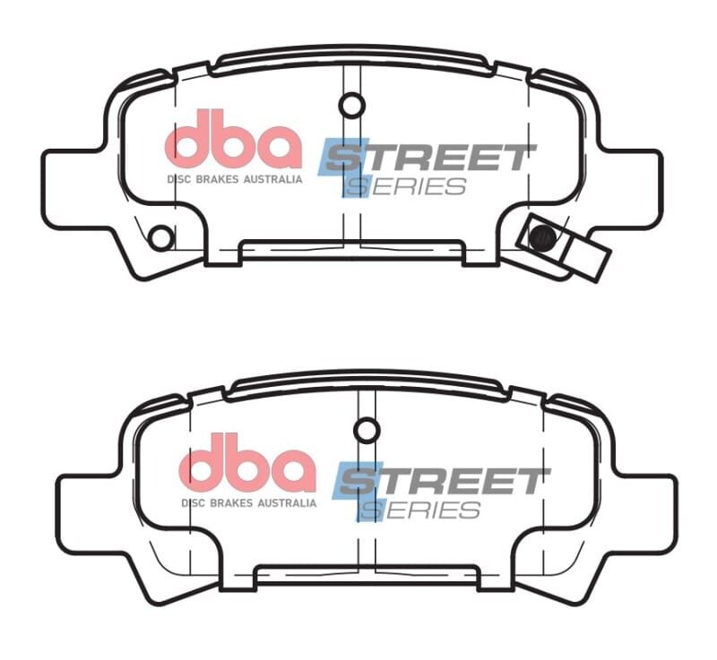 DBA — DBA 99-03 Subaru Impreza RS Street Series Rear Brake Pads
Brake Pad