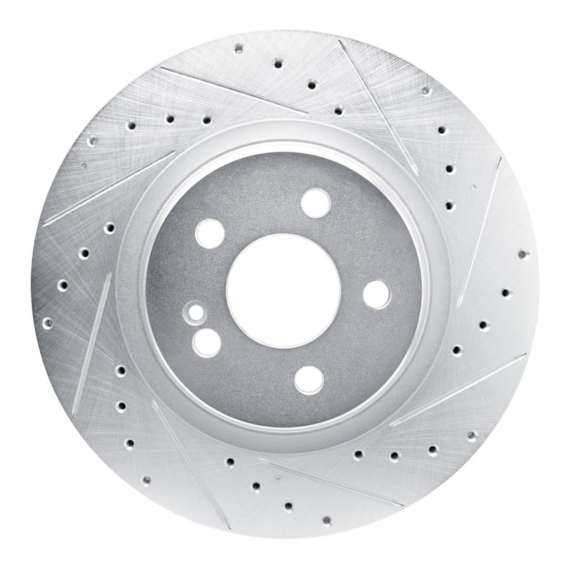 R1 Concepts — R1 20-26 Mercedes-Benz GLS450 Rear Right Drilled & Slotted Silver Brake Rotor
R1 Brake Rotor Drill
