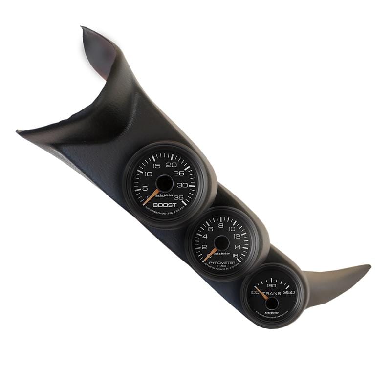 AutoMeter — DSL GAUGE KIT, A-PILLAR, GM 01-07, BST/EGT/TRANS, 35PSI/1600?F/250?F, FACT MATCH