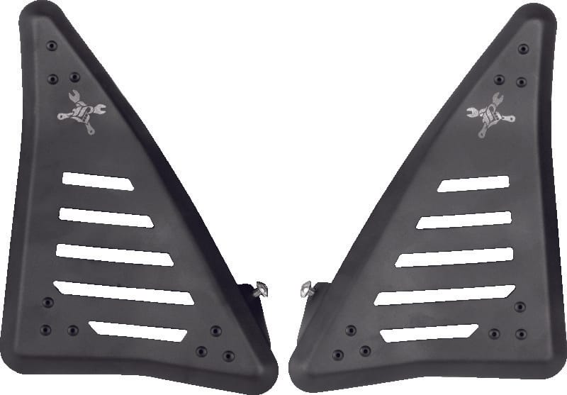 Burly Brand — Burly Brand 21-22 Rebel 1100 Slash Cut Side Panel Covers