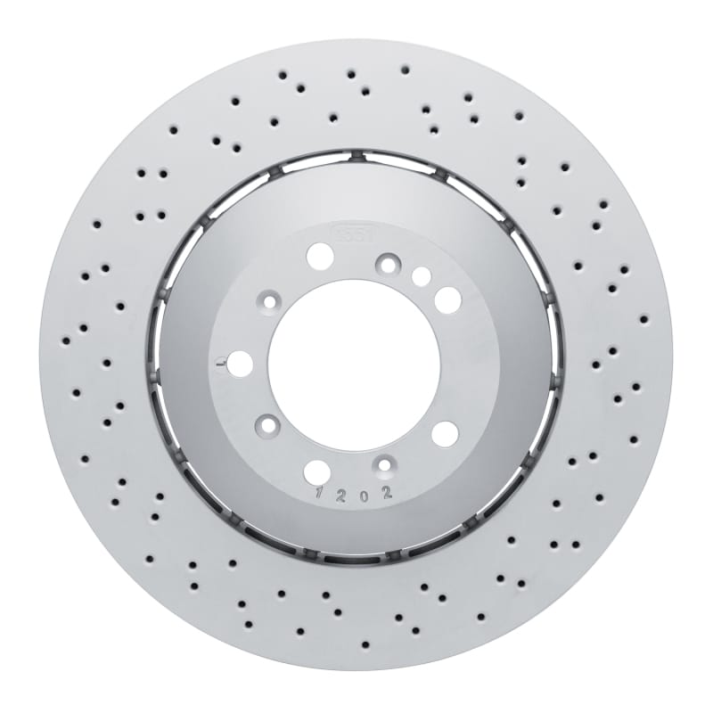 DFC — DFC 16-23 Porsche Cayman Right Front Drilled Hi-Carbon Alloy Geomet Coated Rotor
DFC Brake Rotor