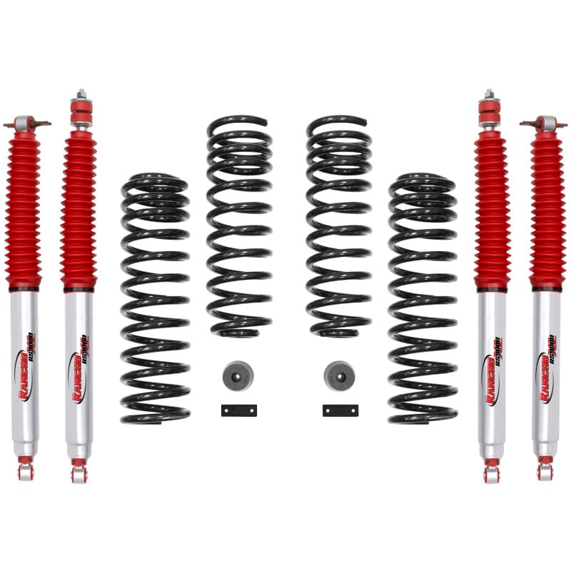 Rancho — Rancho 07-17 Jeep Wrangler Front and Rear Suspension System - Master Part Number / One Box
Suspension Kit