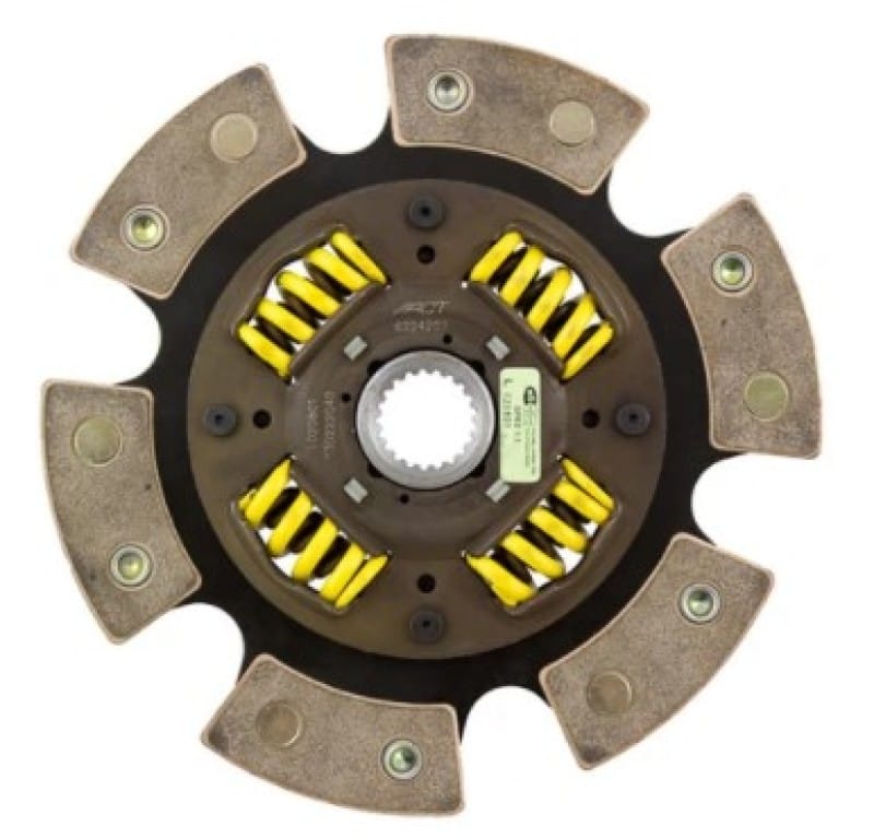 ACT — ACT 240mm Drive Plate 1.125in x 22 Spline 6 Pad Sprung Race Disc (Special Order)