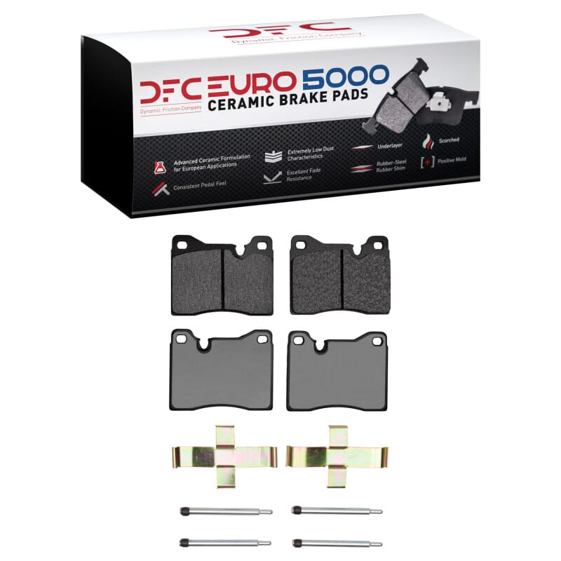 DFC — DFC 76-76 BMW 530I Front Euro 5000 Ceramic Brake Pads and Hardware Kit
DFC EURO Pads + HW