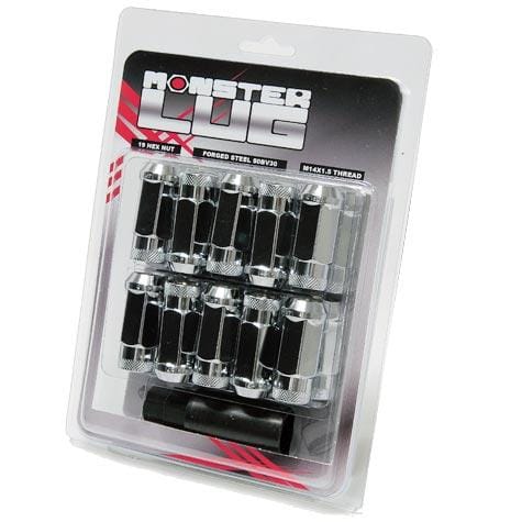 Wheel Mate — Wheel Mate Monster Locking Lug Nut Set of 4 - Chrome 14x1.50