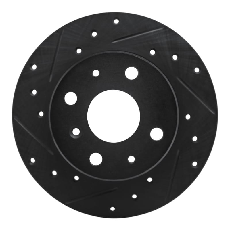 R1 Concepts — R1 88-92 Daihatsu CHARADE Front Left Drilled & Slotted Black Brake Rotor
R1 Brake Rotor Drill