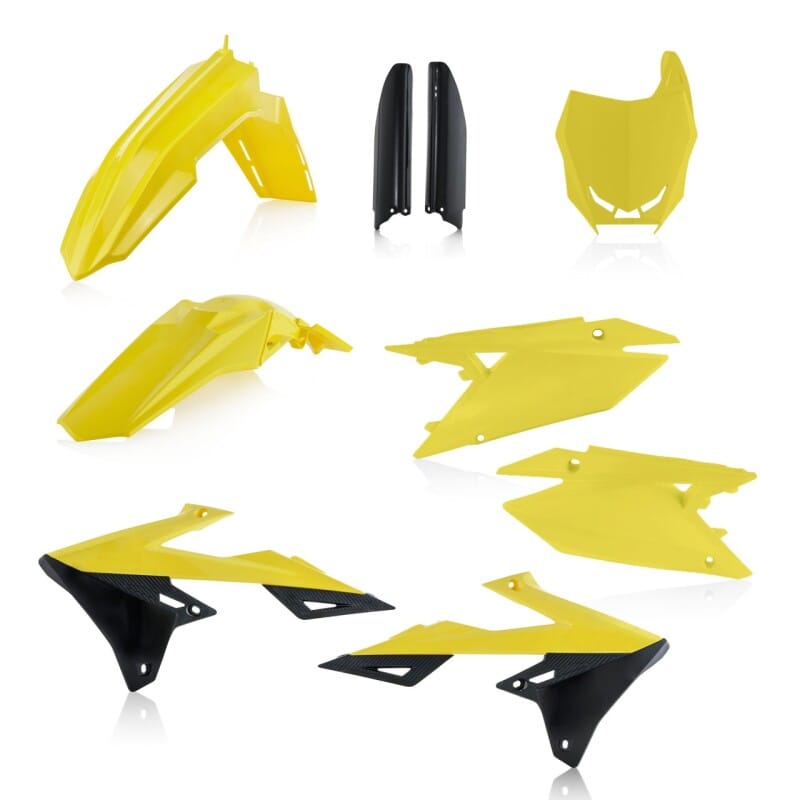 Acerbis — Acerbis18+ Suzuki RM-Z250-450 Full Plastic Kit - Original 26