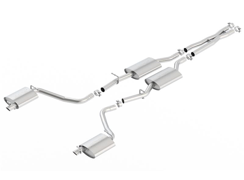 Borla — Cat-Back Exhaust System - S-Type
S-Type; Cat-Backâ„¢ System