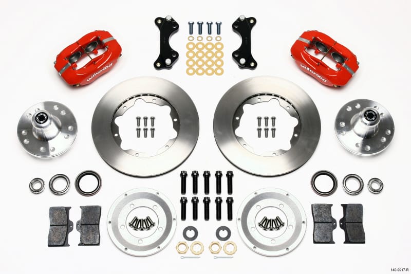 Wilwood — Wilwood Forged Dynalite Front Kit 11.00in Red WWE ProSpindle
BRAKE KIT