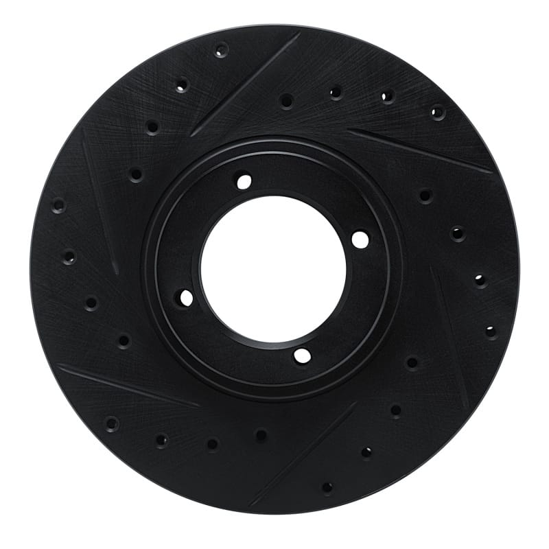 R1 Concepts — R1 84-85 Toyota Van Front Left Drilled & Slotted Black Brake Rotor
R1 Brake Rotor Drill
