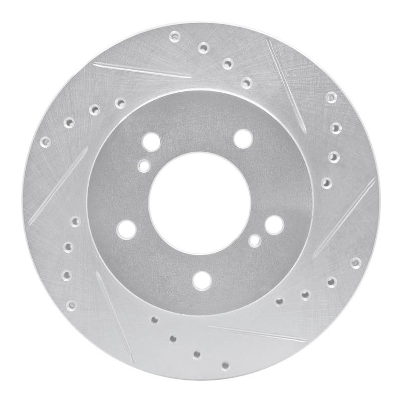 R1 Concepts — R1 93-02 Mercury Villager Front Right Drilled & Slotted Silver Brake Rotor
R1 Brake Rotor Drill