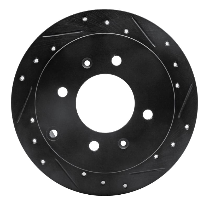 R1 Concepts — R1 99-06 Hyundai Sonata Rear Right Drilled & Slotted Black Brake Rotor
R1 Brake Rotor Drill