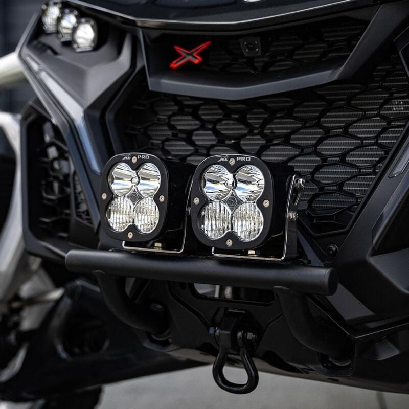 Baja Designs — Baja Designs 2024+ Can-Am Maverick R XL Pro Push Bar Bumper Kit - Clear