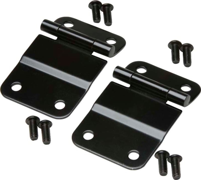 Kentrol — Kentrol 76-86 Jeep CJ7 Tailgate Hinge Pair - Powdercoat Black