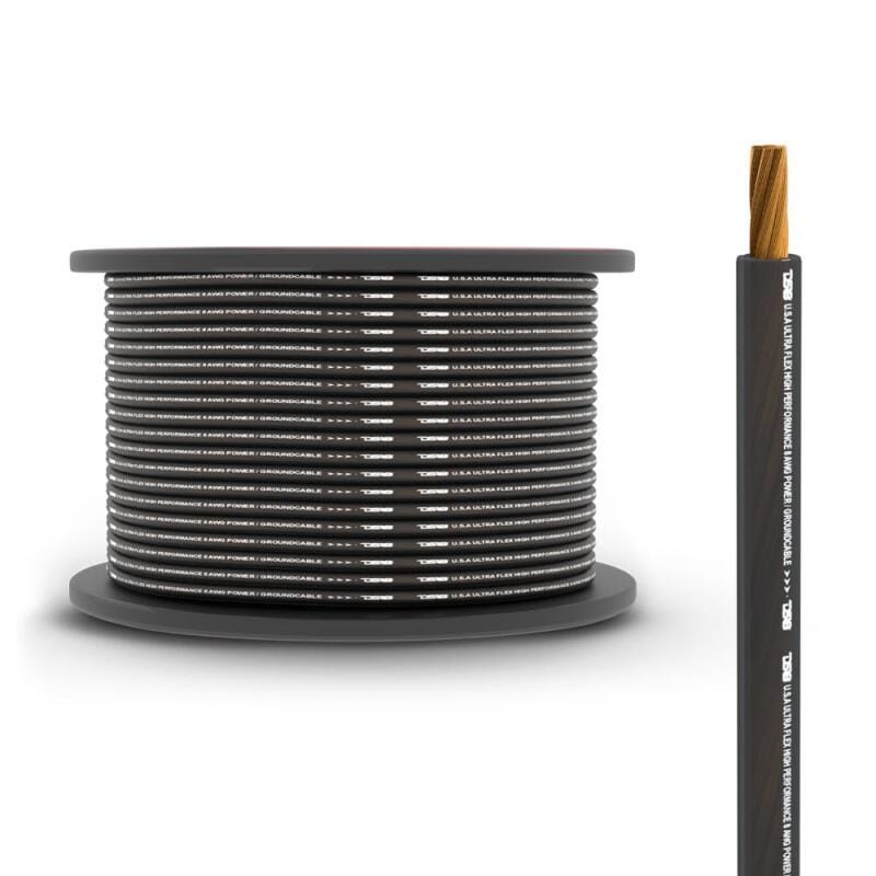 DS18 — DS18 8-GA Power And Ground 250-Feet Red