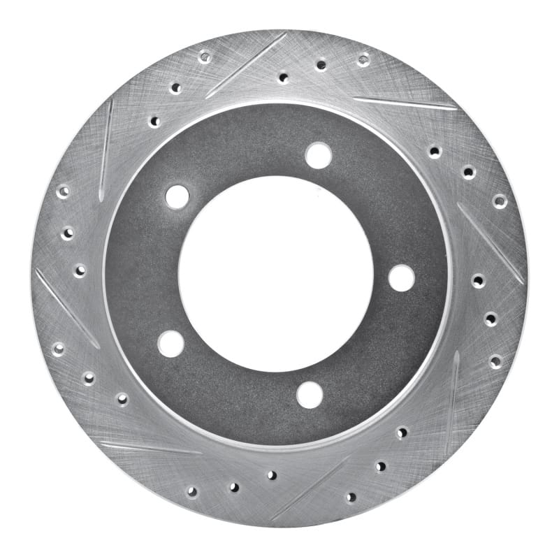 R1 Concepts — R1 91-98 Chevrolet Tracker Front Left Drilled & Slotted Silver Brake Rotor
R1 Brake Rotor Drill