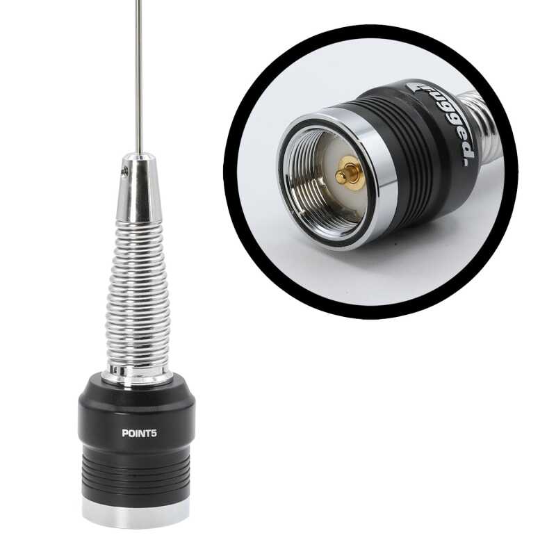Rugged Radios — Rugged Radios GMRS and UHF No Ground Plane NGP Tuned Whip Antenna