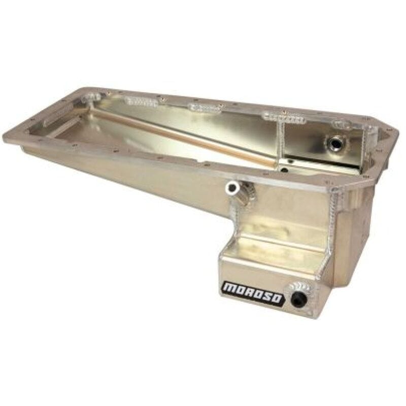 Moroso — Moroso Chrysler Hemi Gen 3 5.7L/6.1L/6.4L Road Race Baffled S/C Front Rail 7.625in Deep Oil Pan
