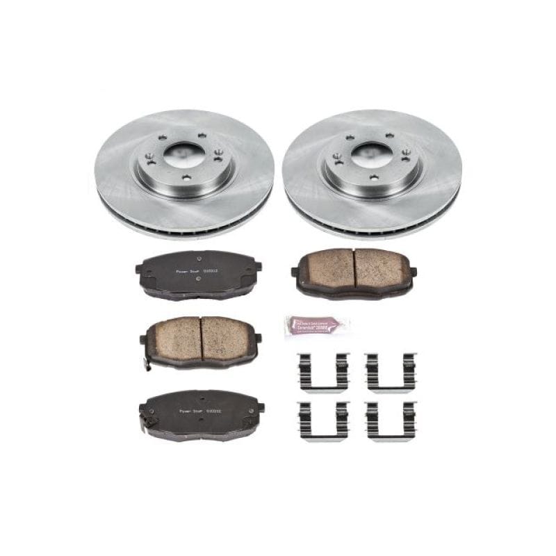 PowerStop — Power Stop 10-13 Kia Forte Front Autospecialty Brake Kit