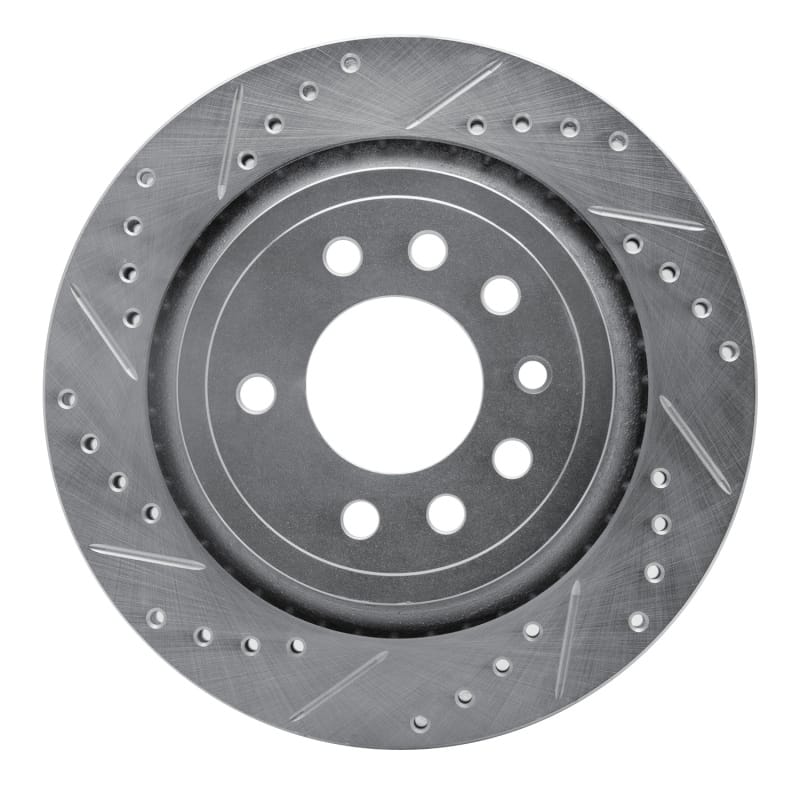 R1 Concepts — R1 2008-2011 Saab 9-3X Rear Left Drilled & Slotted Silver Brake Rotor
R1 Brake Rotor Drill