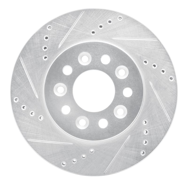 R1 Concepts — R1 04-07 Ford Freestar Front Left Drilled & Slotted Silver Brake Rotor
R1 Brake Rotor Drill