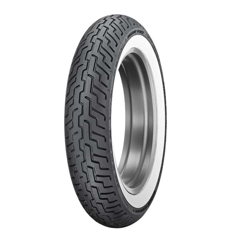 Dunlop — Dunlop D402 Front Tire - MT90B16 M/C 72H TL - Wide Whitewall